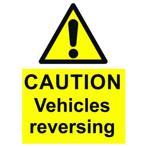 Caution Vehicles Reversing (10049R)
